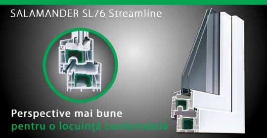 Sisteme de tâmplărie PVC Salamander: Streamline și bluEvolution