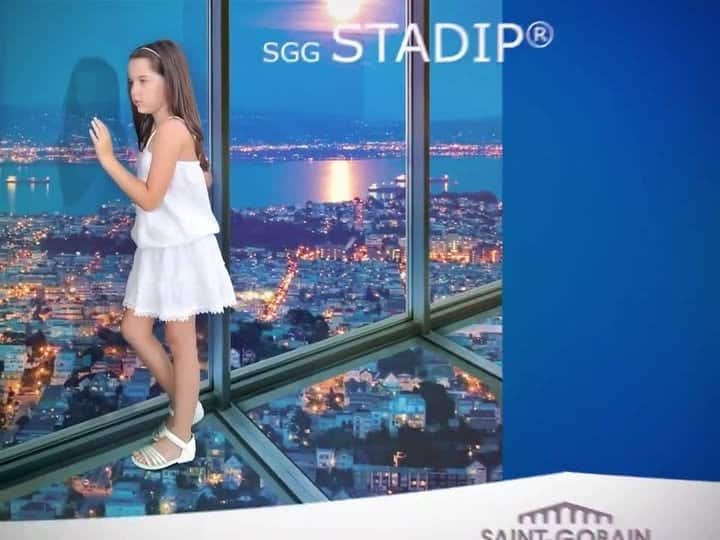 Sticla laminată SGG STADIP: Siguranță și rezistență sporită