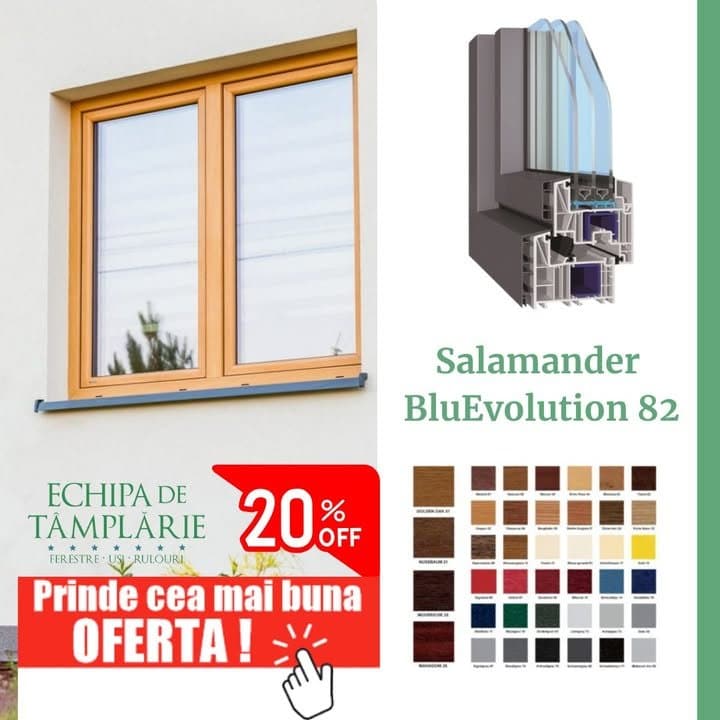 Confort termic cu profilele Salamander bluEvolution 82