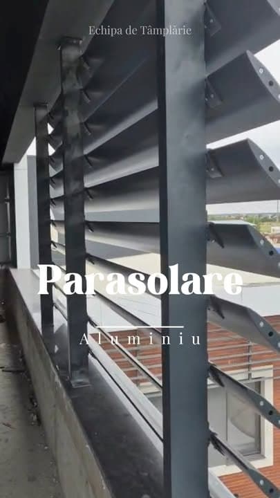 Parasolare arhitecturale Alumil: Soluții pentru umbrire și eficiență