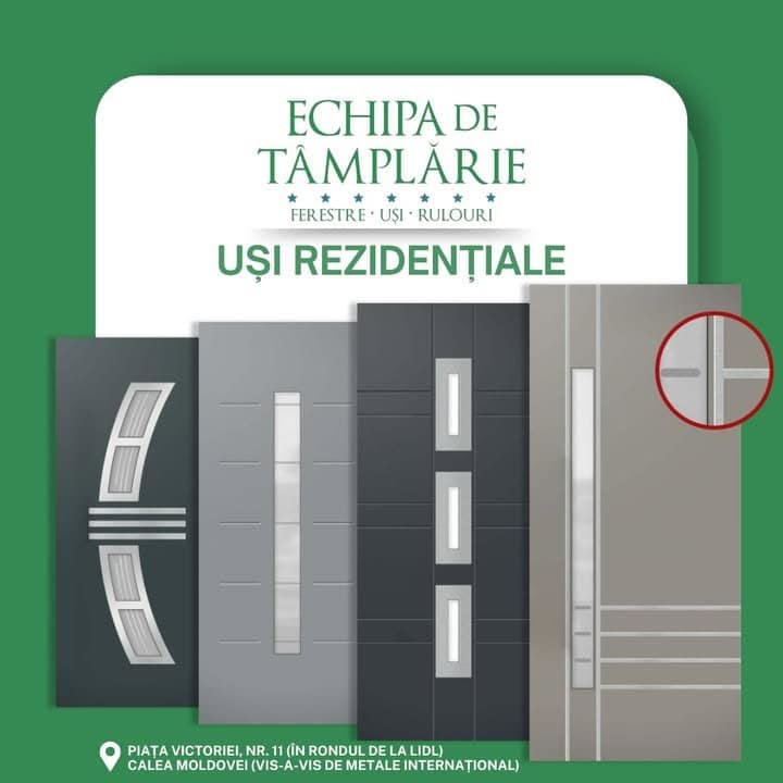 Uși rezidențiale: Cum să alegi designul potrivit pentru casa ta