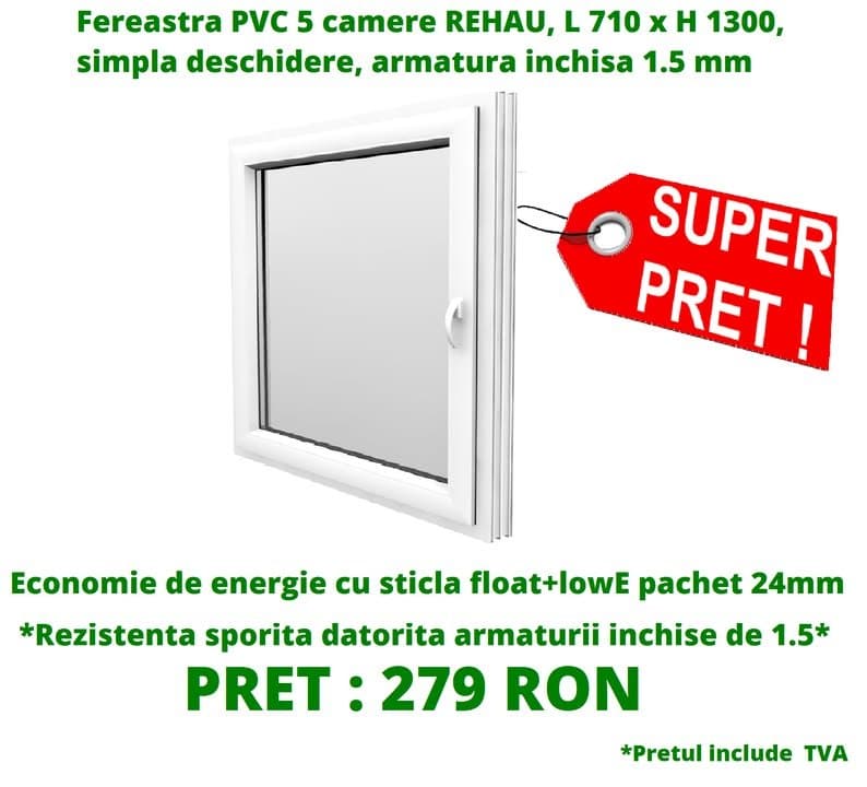 Ferestre PVC Rehau: Calitate și eficiență