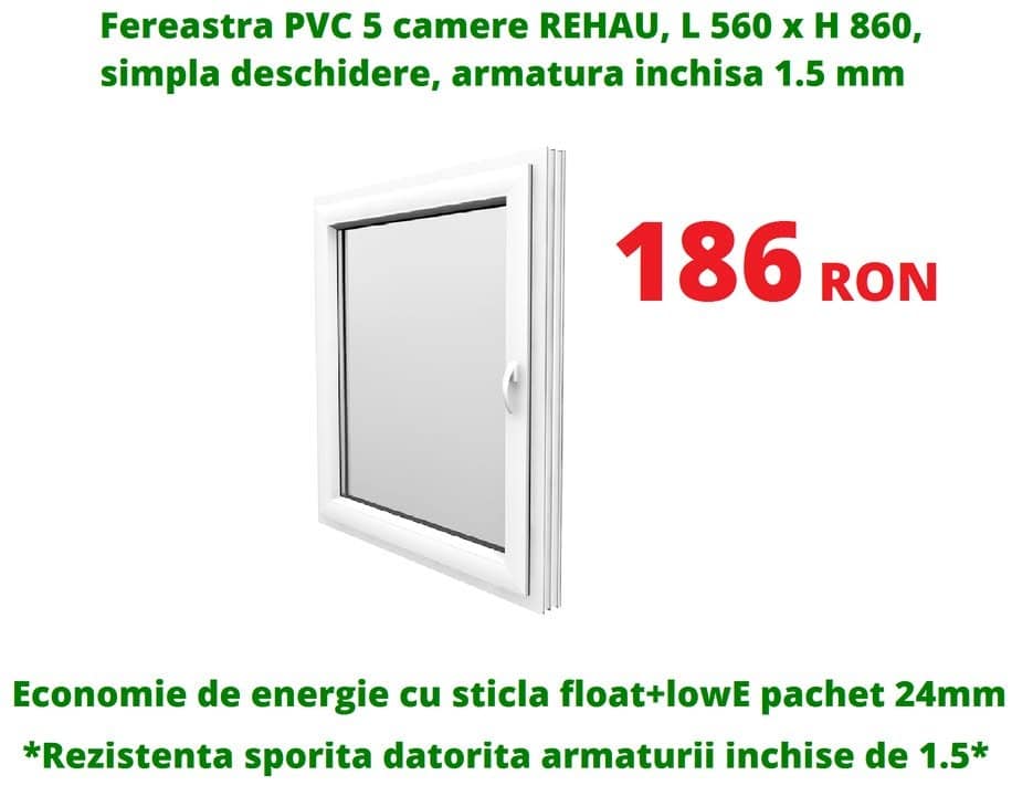 Tot ce trebuie să știi despre ferestrele PVC REHAU cu 5 camere
