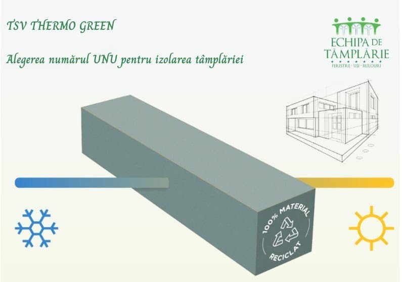 TSV Thermo Green PET: Soluția pentru o izolare termică eficientă
