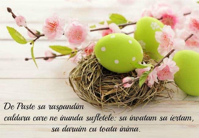 Echipa de Tâmplărie vă urează Paște fericit