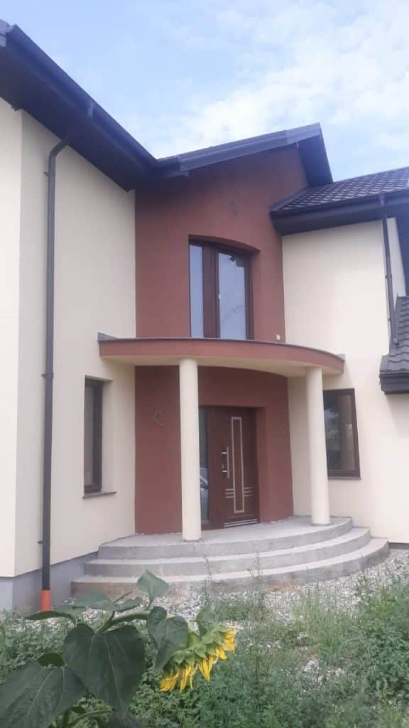 Tâmplărie exterioară: design unitar și modern
