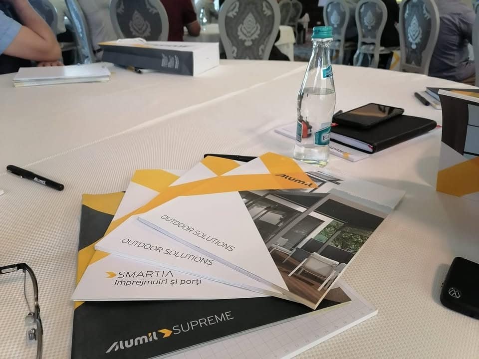 Instruire tehnică specializată cu echipa Alumil