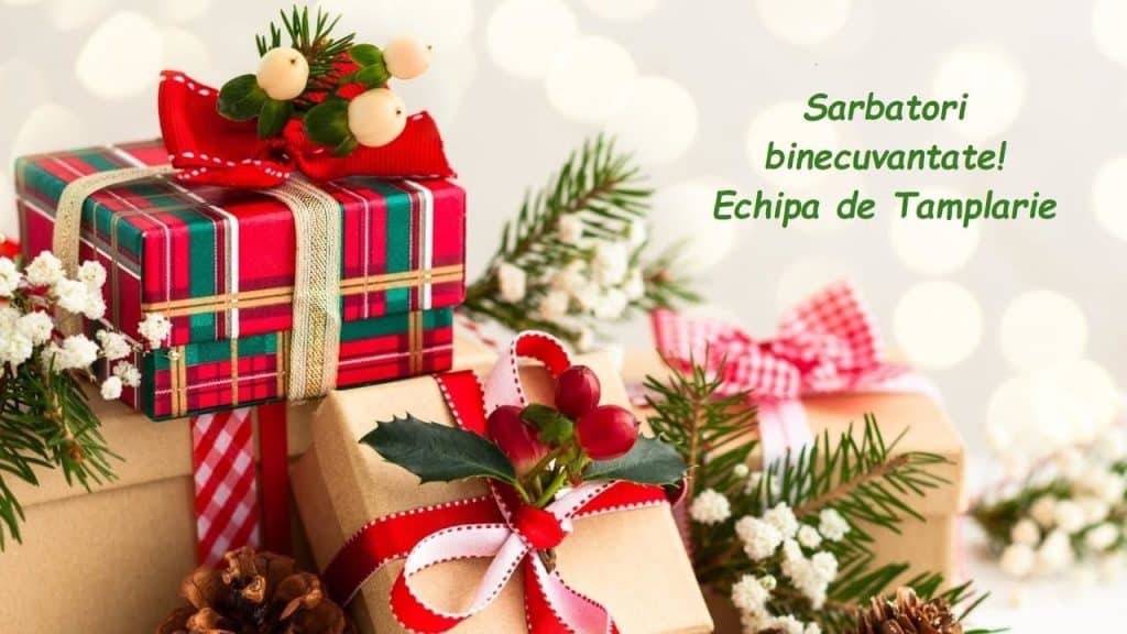 Sărbători fericite din partea echipei noastre