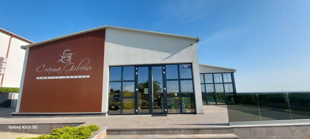 Proiect tâmplărie aluminiu: Crama Gîrboiu