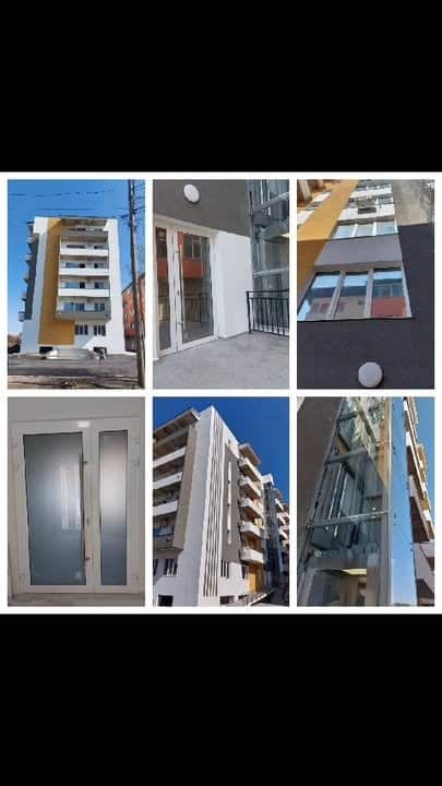 Soluții moderne de tâmplărie PVC și aluminiu pentru blocuri noi
